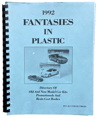 1992 Fantasies in Plastic Model Car Price Guide by C&C Collectibles