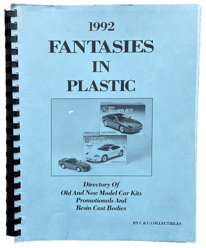 1992 Fantasies in Plastic Model Car Price Guide by C&C Collectibles