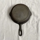 Vintage Griswold Iron Mountain #5 1030 Cast Iron Skillet with Heat Ring