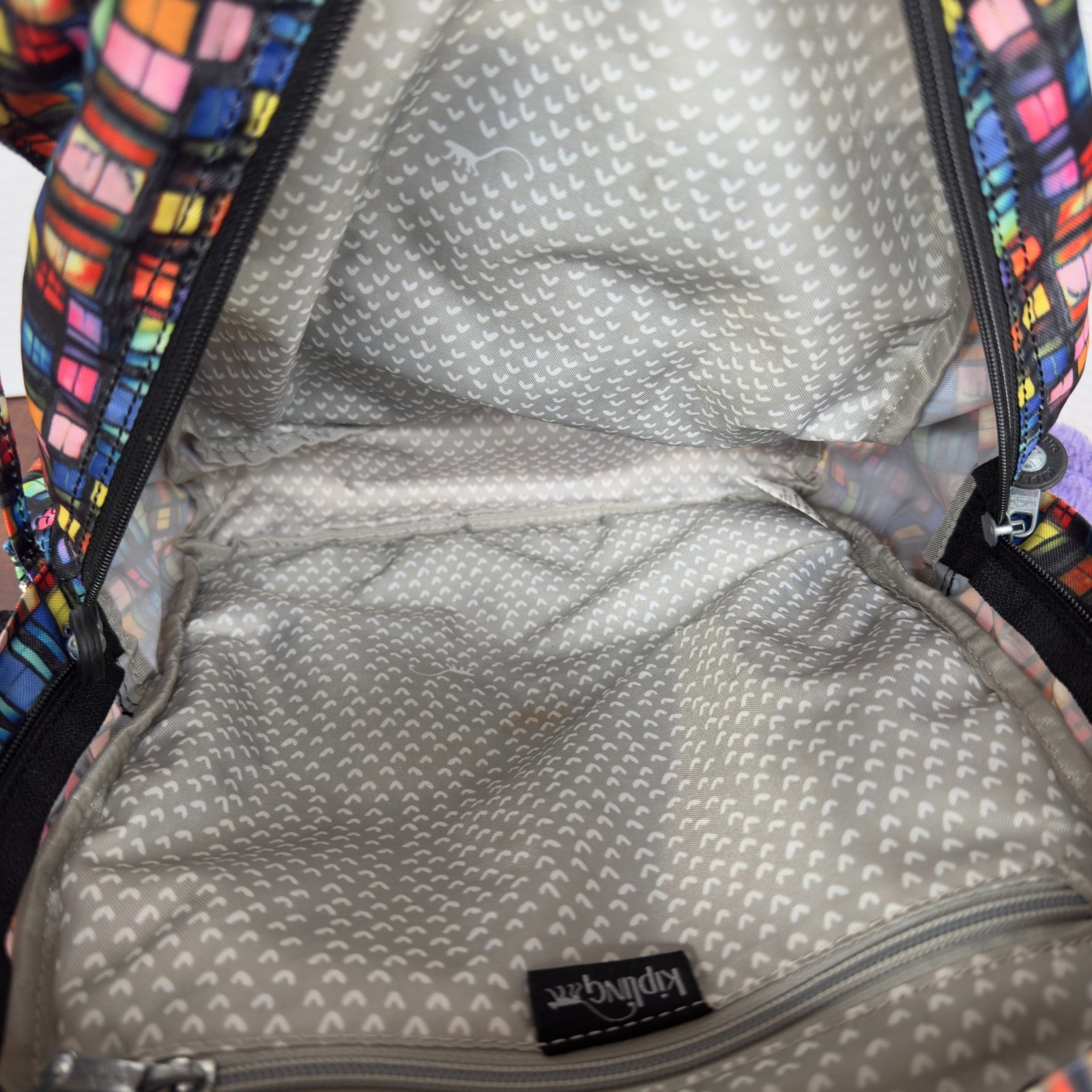 Kipling Challenger II Small Backpack Compartments… - image 8
