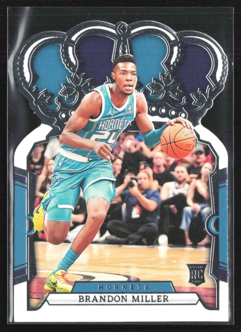 Brandon Miller 2023-24 Panini Crown Royale RC #94 Charlotte Hornets