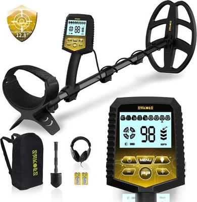 SAKOBS Professional Metal Detector Waterproof Coil Gold Finder Lightweight