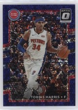 2017 Panini Donruss Optic Fast Break Purple Prizm 30/155 Tobias Harris #42 8yo