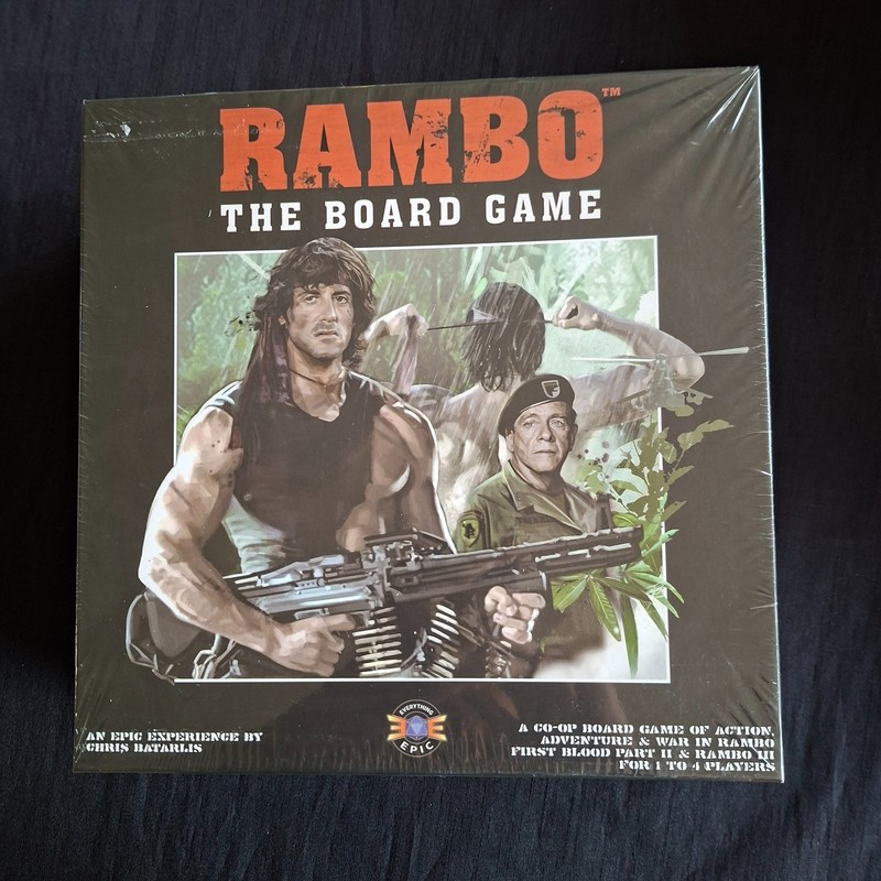for shopworksventures Rambo the Board Game Everything Epic Studiocanal (T4)