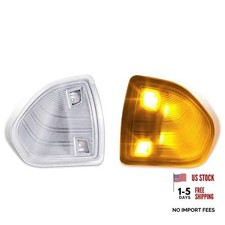 Led Side Mirror Turn Signal Light Lamps Clear Cover Lens Compatible With The Led Side Mirror Turn Signal Light Lamps Clear Cover Lens Compatible With The