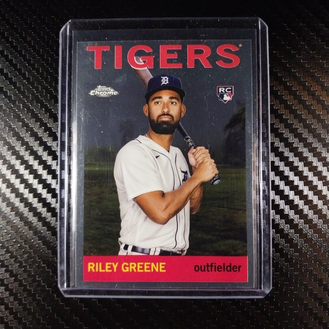 2023 Topps Chrome Lids Mitchell & Ness - 1964 Design Riley Greene #64-1 (RC)