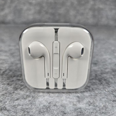 Genuine OEM Apple iPhone Wired Earpods Earphones Earbuds 3.5mm Jack, IN CASE NEW