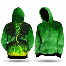 Black Dragon Firing 3D Funny Hoodie Unisex S-5XL