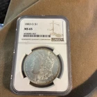 1883-O NGC Certified MS65 $1 Morgan Silver Dollar Beautiful Coin