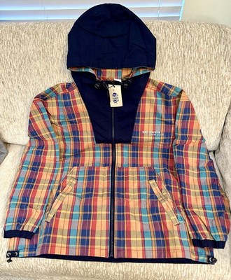 Gap x Awake NY Oversized Reversible Plaid Canvas Jacket Size XL NEW FAST SHIP!