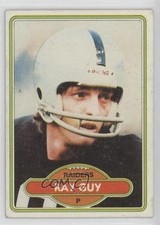1980 Topps Ray Guy #310 HOF 0z0n