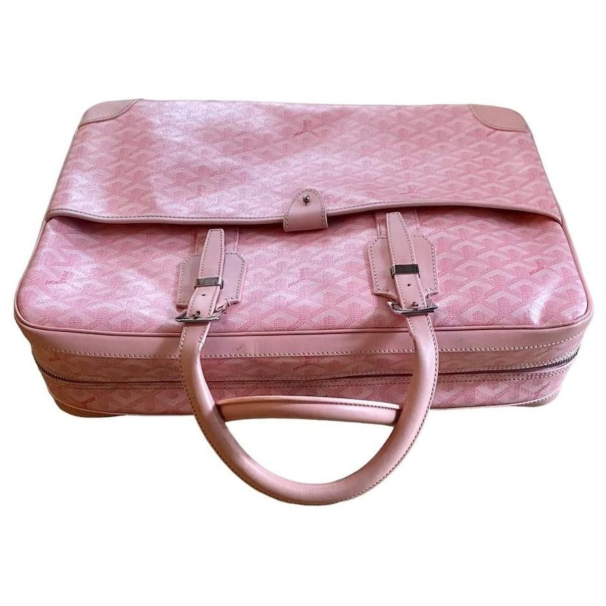 🌸 SUPER RARE🌸 Authentic Goyard Ambassade MM Briefcase PINK