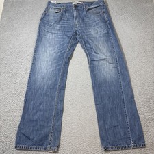 Levi's 559 Men  s 36x34 Denim Blue Jeans Relaxed Straight Fit Zip Fly Work