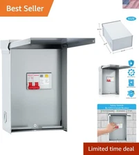 Briidea 50 Amp GFCI Spa Panel - Easy Install & Waterproof, Perfect for Home Spas