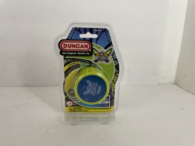 Duncan Butterfly XT Yo-Yo   Blue with Green Cap Beginner to Intermediate Skill