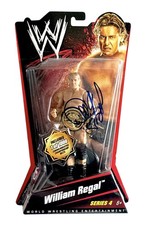 WWE WILLIAM REGAL 1 OF 1000 SIGNED CHASE GOLD BELT SERIES 4 WITH JSA COA RARE