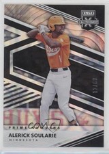 2020 Panini Elite Extra Edition Prime Numbers B 12/60 Alerick Soularie #59 7m3