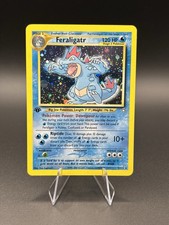 1st Edition Feraligatr Holo Rare 5/111 Neo Genesis English NM on eBay