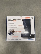 Sharper Image Flex Air Compression Boots Leg Recovery Small/Medium Size OPEN BOX