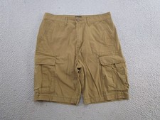 Levi Strauss Brown Beige Cargo Shorts Mens Size 32 Levi's Outdoors Hiking Camp
