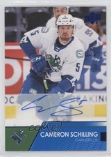 2021-22 Upper Deck AHL Auto Cameron Schilling #88 Auto 0je4