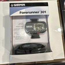 Garmin Forerunner 301 Personal Trainer GPS Cardiofrequenzimetro Kit Nuovo Con Scatola