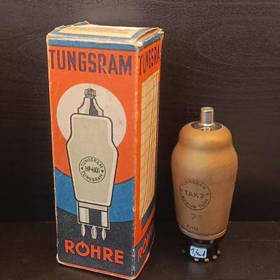 TUNGSRAM AK2 RÖHRE TUBE TESTED GOOD 1,4mA
