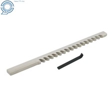 3/16" x 6-3/4" HSS 3/16" B Style Standard Keyway Broach CNC With Shim