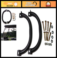 Golf Cart Grab Handles Set of 2 Universal Fit for Club Car, EZGO, Yamaha