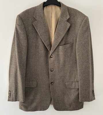 Ermenegildo Zegna Wool Cashmere Blazer Herren 42R Double Vent Italy Sportjacke