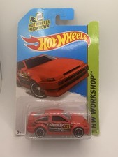 2015 Hot Wheels #239 HW Workshop: HW Drift Race Toyota AE-86 Corolla Red