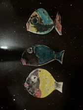 Vecchi Pesci In Ceramica Vietri