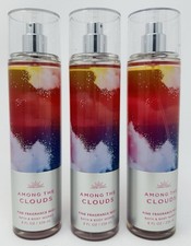 3 BATH BODY WORKS AMONG THE CLOUDS FINE FRAGRANCE BODY MIST 8 FL OZ NEW