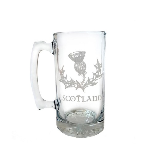 Schottland Distel graviert 26oz Glas Stein, kostenlose Personalisierung - Bild 5 von 7