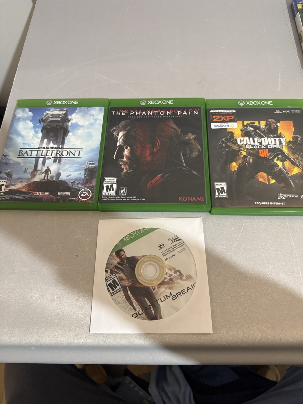 Lot Of 4 Xbox One Games