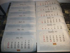 Vintage 1951 Minneapolis Moline Modern Farm Machinery Advertising Calendar