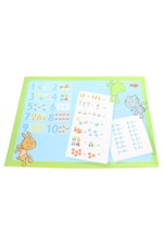 HABA Schreibtischunterlage Rechenunterlage Kinder Hase Katze Frosch Lernspiel