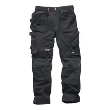 BNWT Scruffs Pro Flex Holster Mens Cordura Workwear Trousers 30S Short Belt