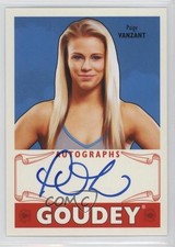2016 Upper Deck Goodwin Champions Goudey Auto Paige VanZant #GA-PV Auto c7a