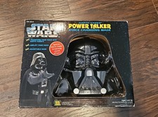 Vintage 1995 Star Wars Darth Vader Power Talker Voice Changing Mask - SW-3815