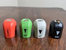 SUN JOE PRESSURE WASHER SPRAY TIPS SET OF 4