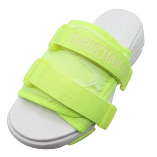 Sandales Dior 2022 Christian D Wander semelle épaisse slide logo ceinture sabots occasion f922b