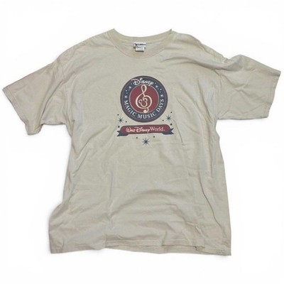 Disney Vintage Walt Disney World Magic Music Days T-Shirt XL Baumwolle