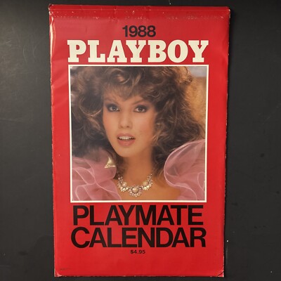 1988 Playboy Playmate Calendar Vintage
