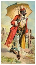 McLoughlin Bros (1897) Cakewalk Dandy, Finely Dressed Man * Quality Art Print
