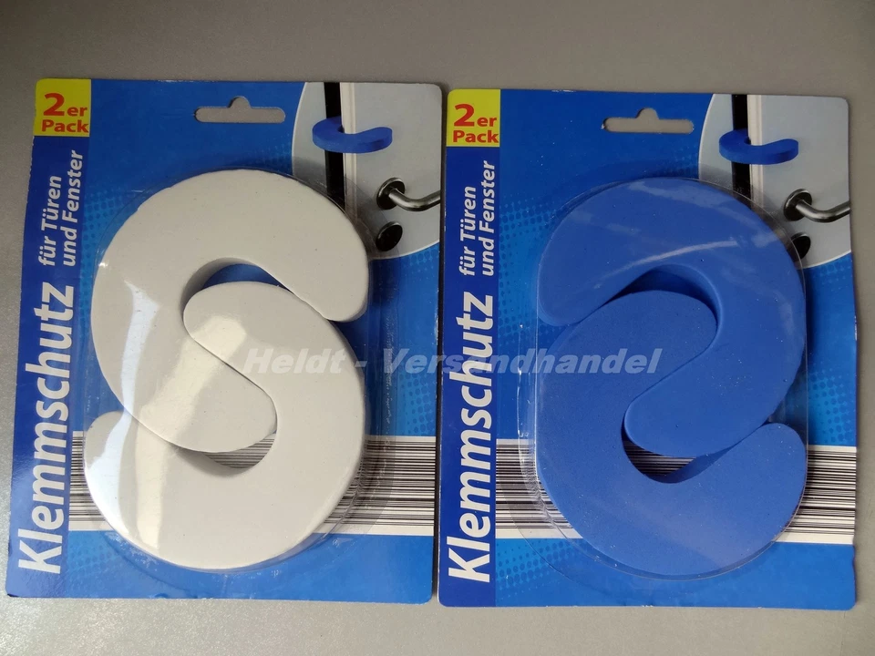 GLOBAL PARTNER 4x Einklemmschutz Türen Fenster Türpuffer Fingerschutz Tür Fingerklemmschutz Neu
