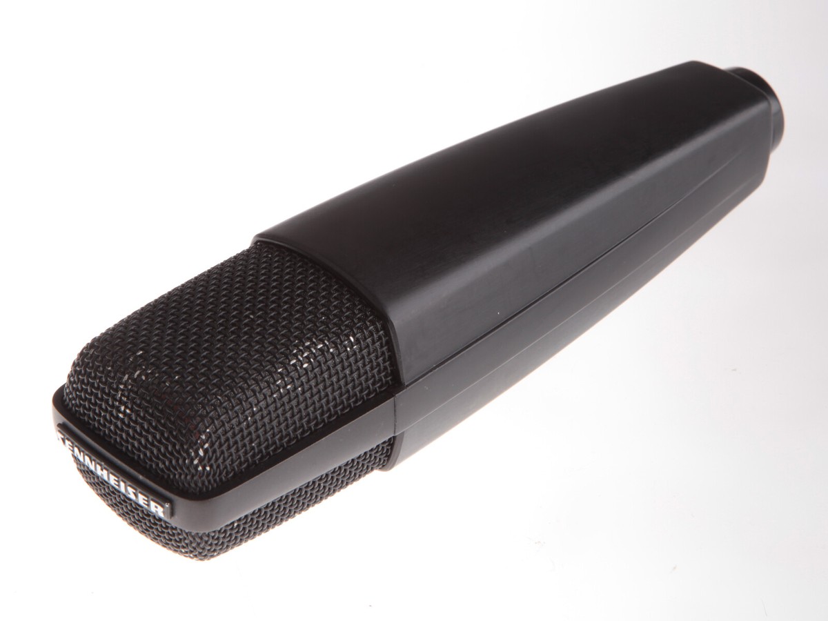 Rare SENNHEISER Black Fire 521 Vintage Cardioid Microphone XLR+