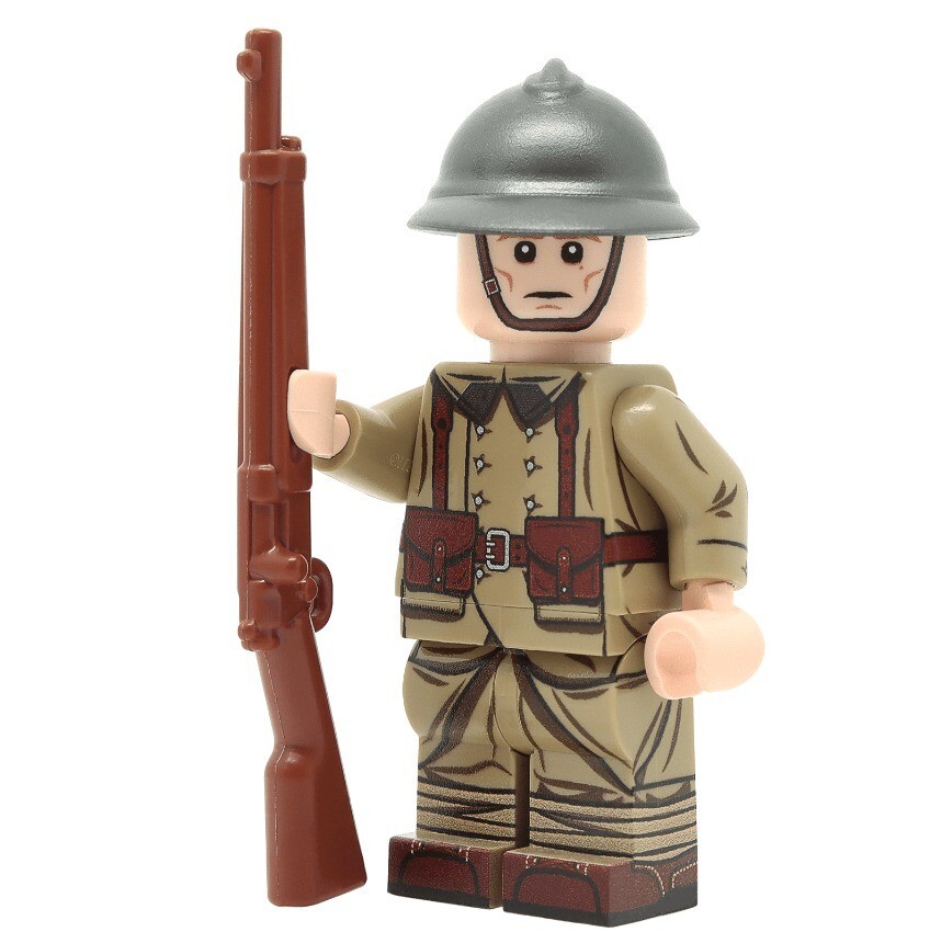 WW2 French Infantry (MAS-36) Minifigure - United Bricks | eBay
