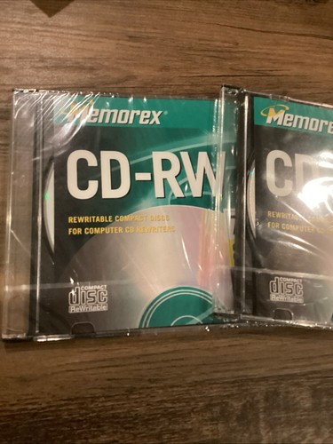 2 ct Memorex CD-RW 700 MB 80 Minute 4X Multi Speed - Picture 4 of 8