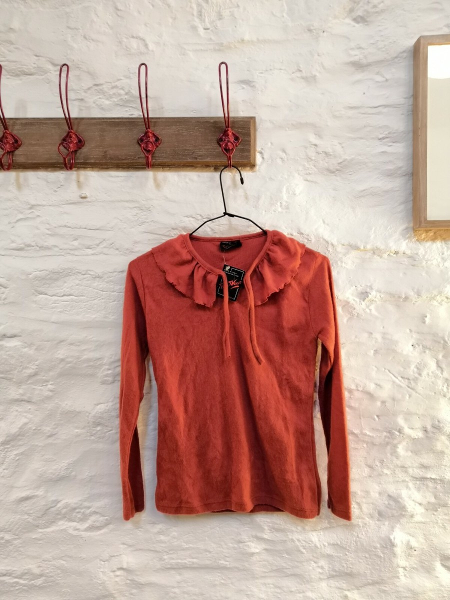 Clothing Brands Tigi Tops And Jumpers Vintage 1970s Orange Pink